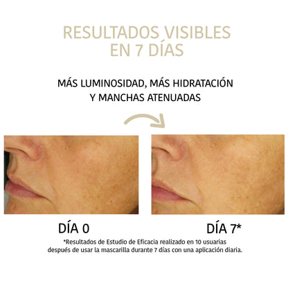 Mascarilla Iluminadora e Hidratante Vitamina C