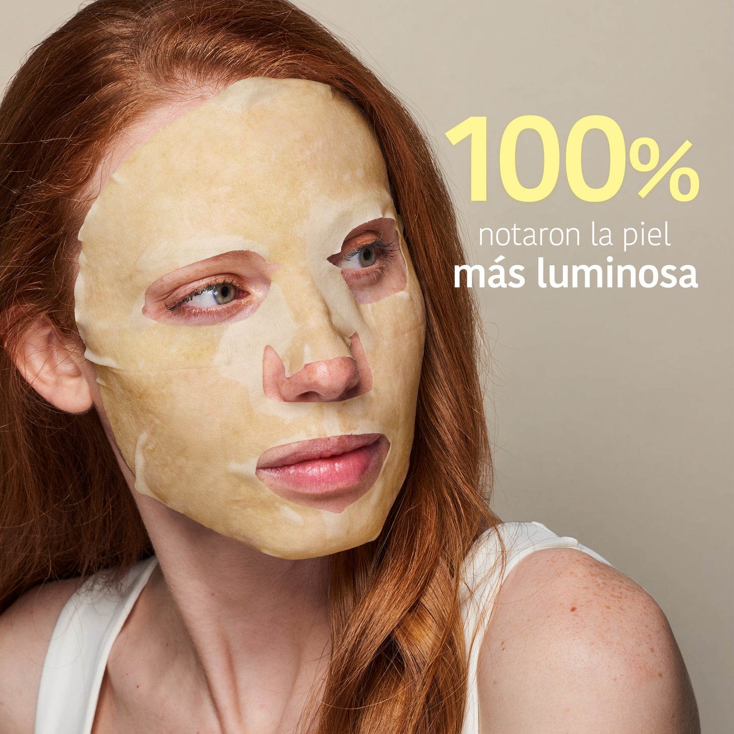 Mascarilla Iluminadora e Hidratante Vitamina C