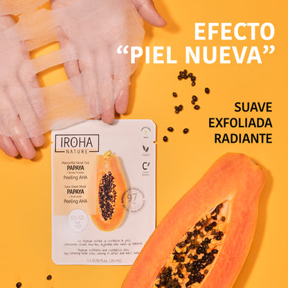 Mascarilla Facial Peeling AHA con Papaya