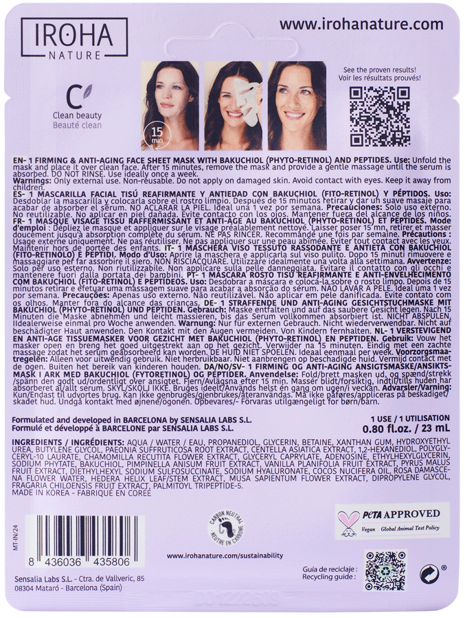 Pack 5 Mascarillas Smoothing & Hydrating