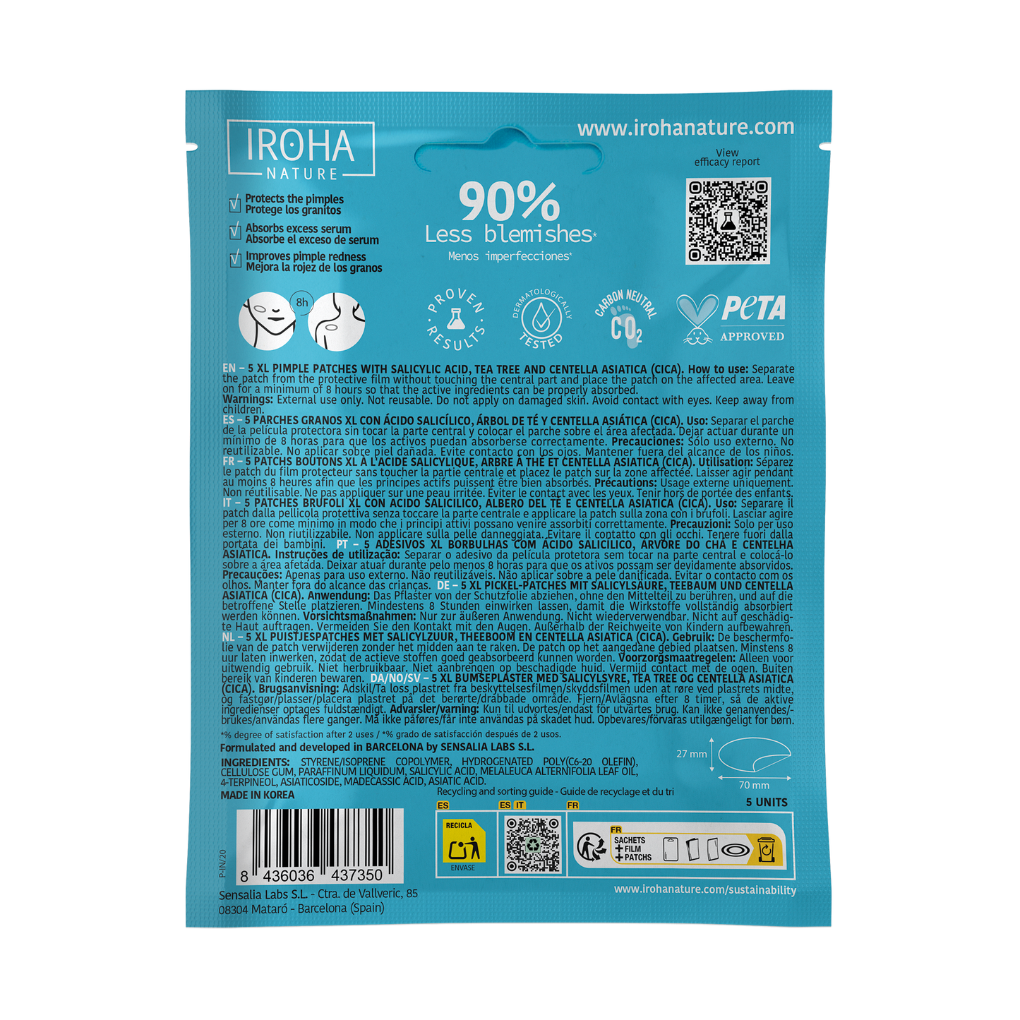 XL Pimple Patches with Salicylic Acid