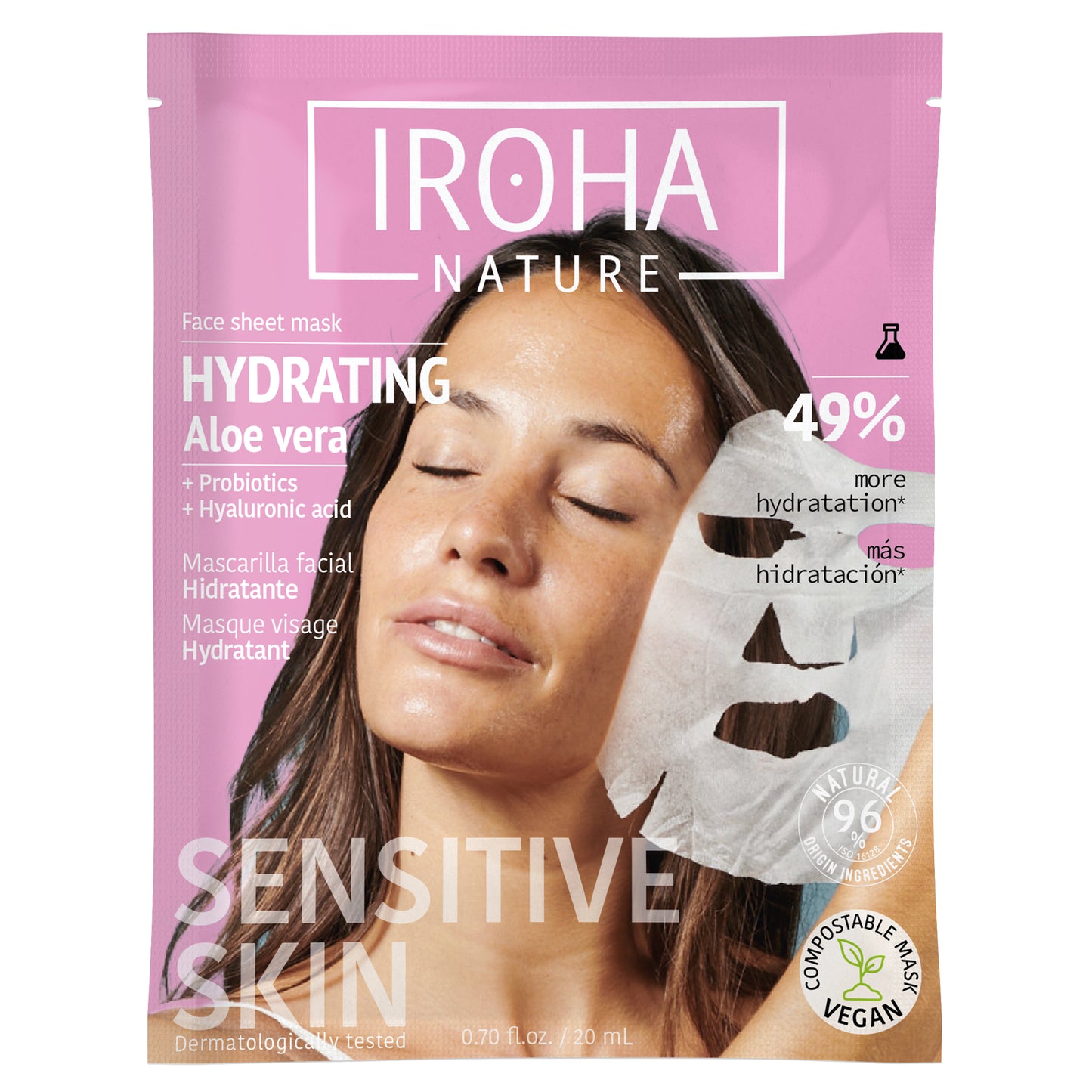 Pack of 15 Soothing and Hydrating Face Sheet Mask
