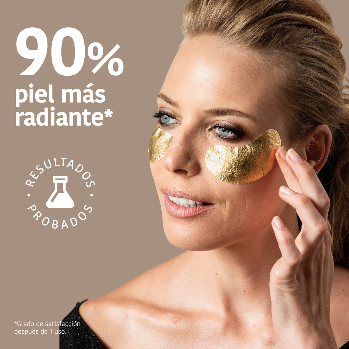 Parches Ojos Antiedad ORO + Péptidos