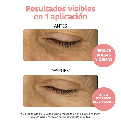 Parches Ojos Antifatiga Vitamina C