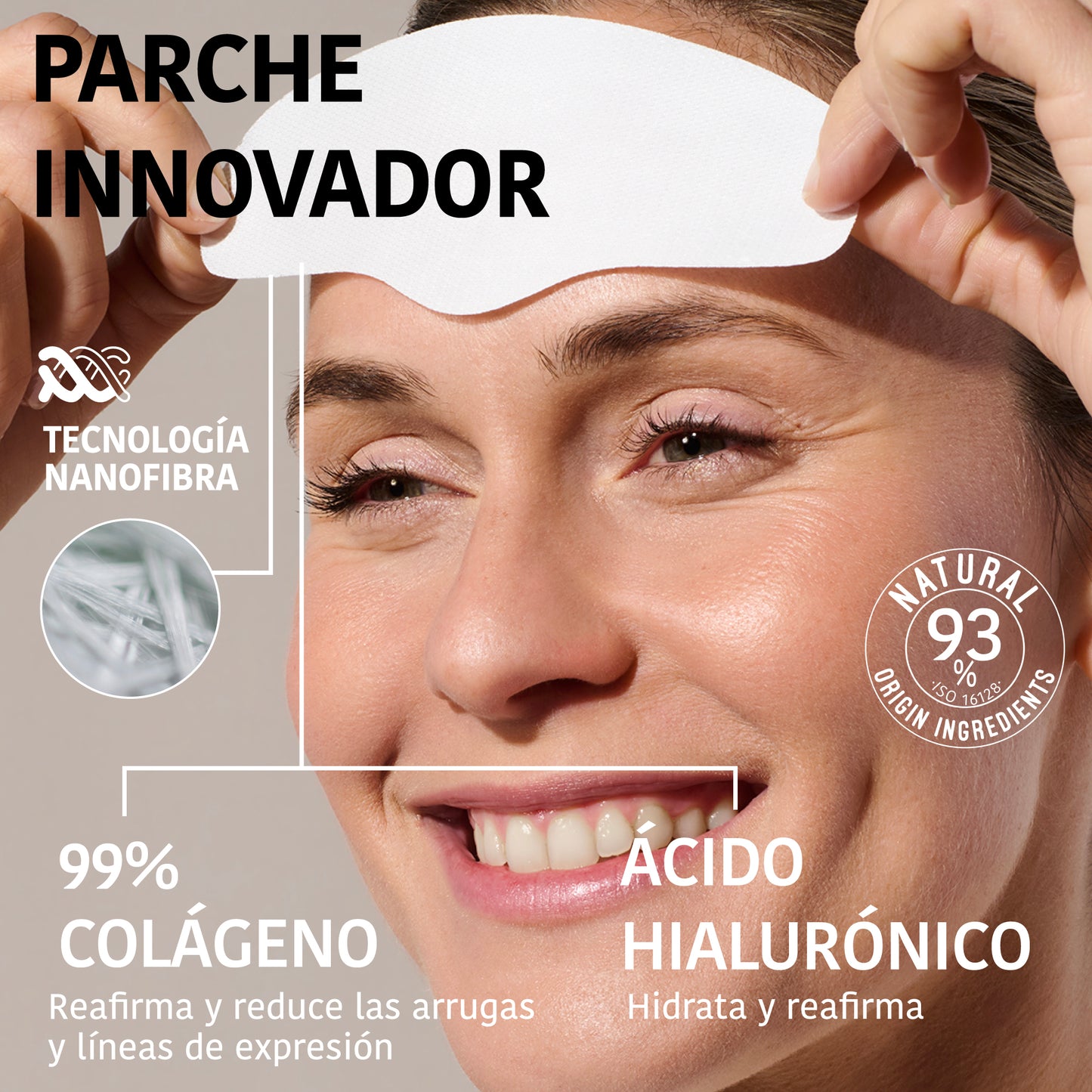 Parches 99% Colágeno Frente