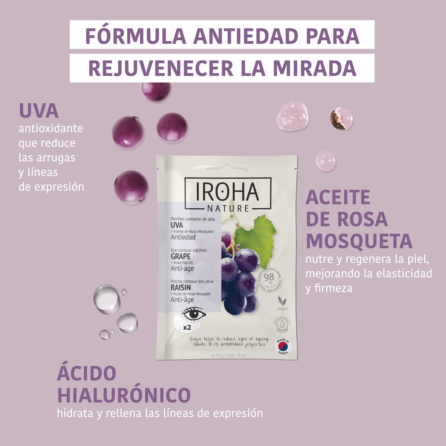 Anti-Age Grape Eye Patches