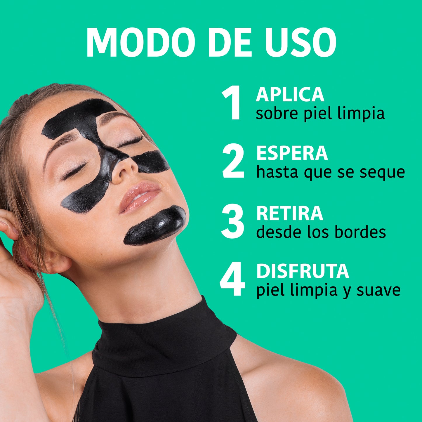 Mascarilla Peel Off Limpieza Profunda Carbón