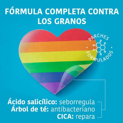 Parches Granos PRIDE con Ácido Salicílico