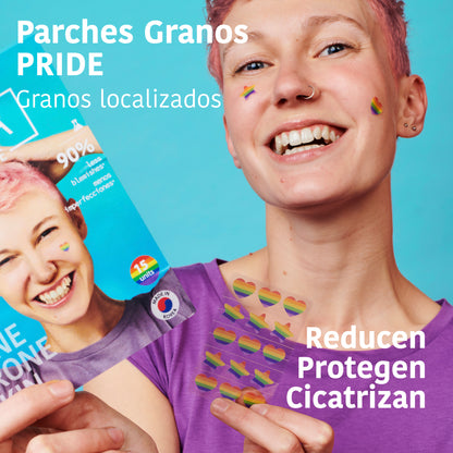 Parches Granos PRIDE con Ácido Salicílico