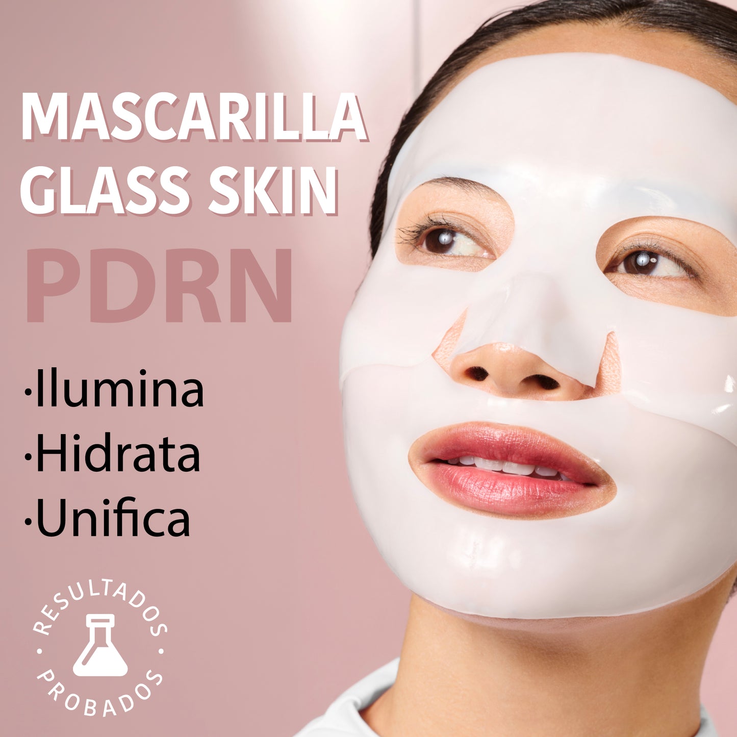 Mascarilla Iluminadora Hidrogel Glass Skin con PDRN