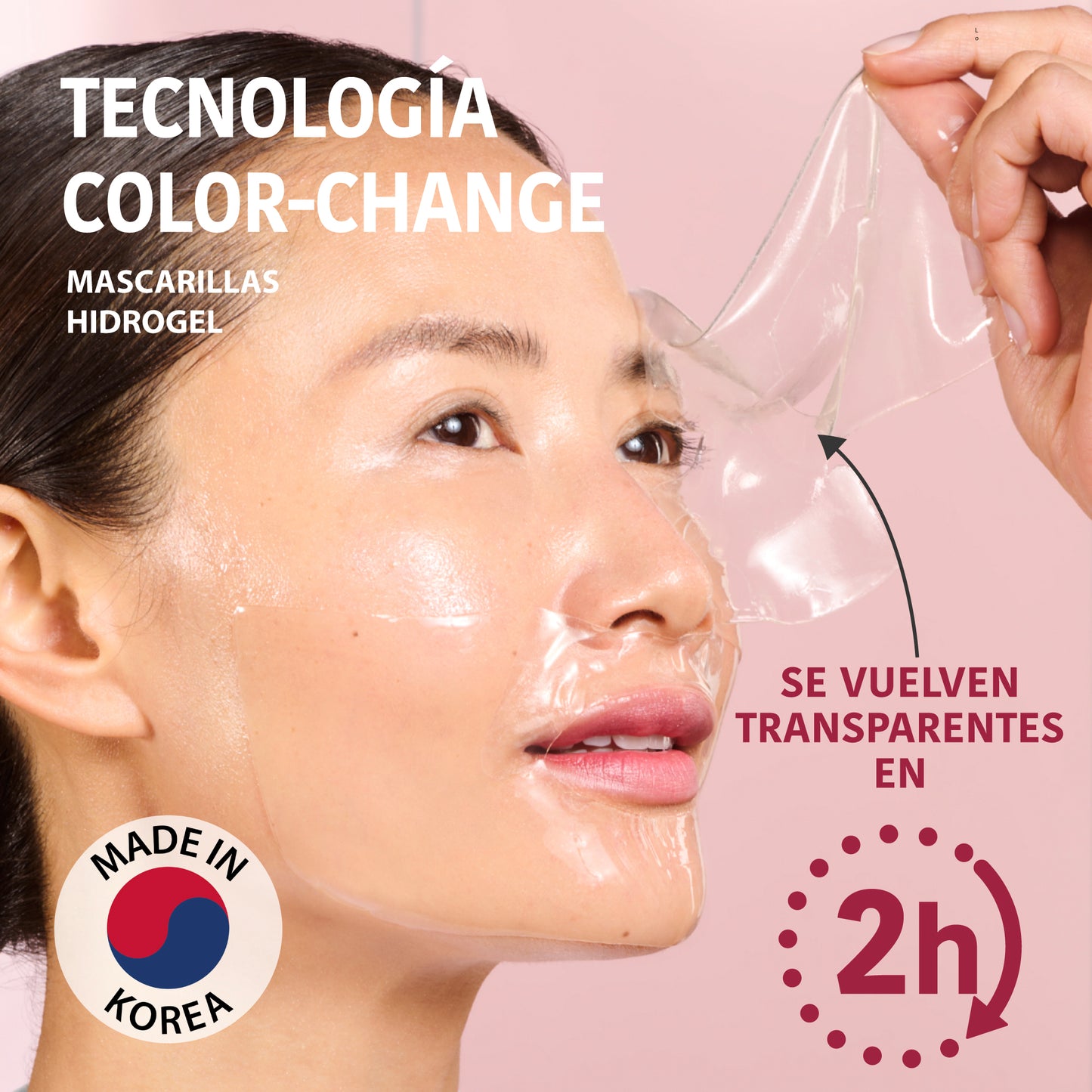 Mascarilla Iluminadora Hidrogel Glass Skin con PDRN