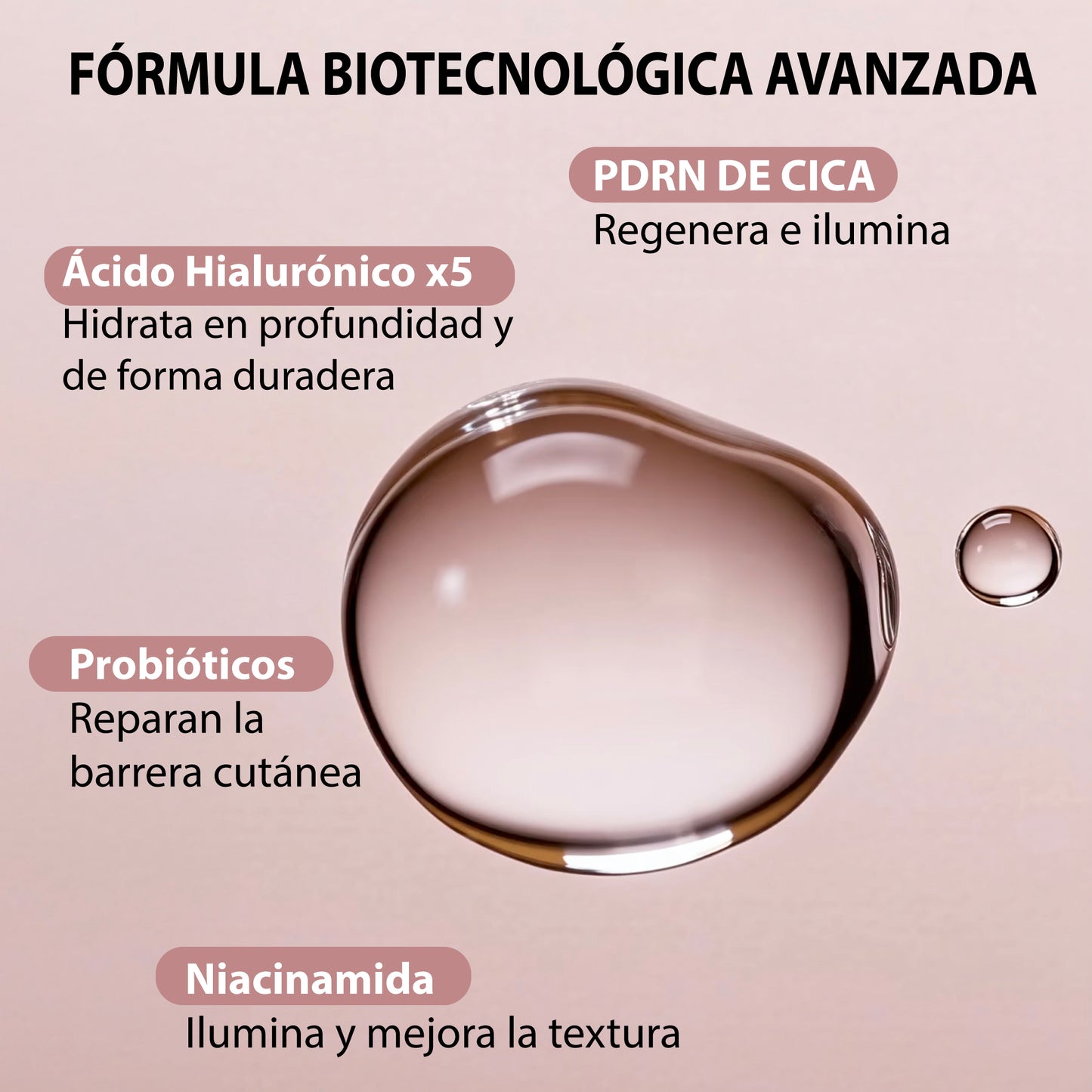 Mascarilla Iluminadora Hidrogel Glass Skin con PDRN