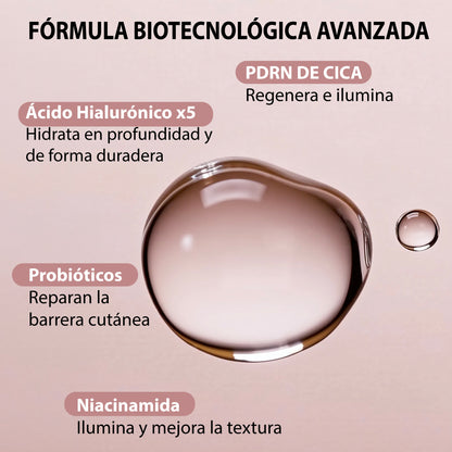 Mascarilla Iluminadora Hidrogel Glass Skin con PDRN