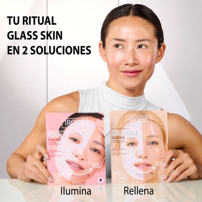 Mascarilla Iluminadora Hidrogel Glass Skin con PDRN
