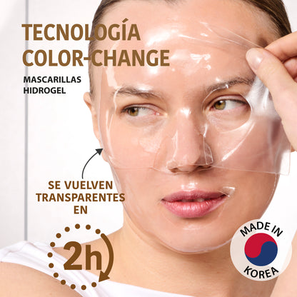 Mascarilla Reafirmante Hidrogel Glass Skin con Colágeno