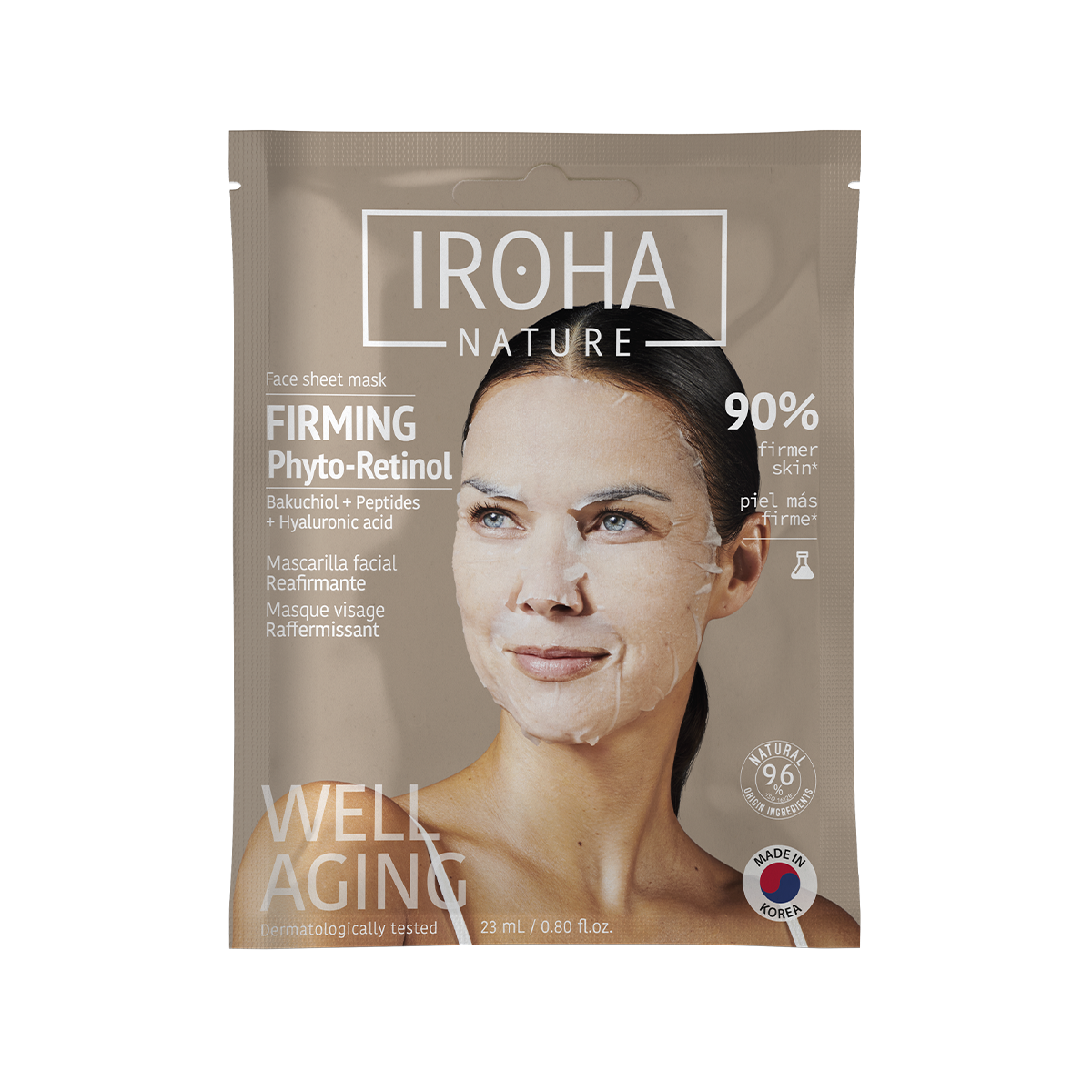 Smoothing and Hydrating Face Sheet Mask with Bakuchiol