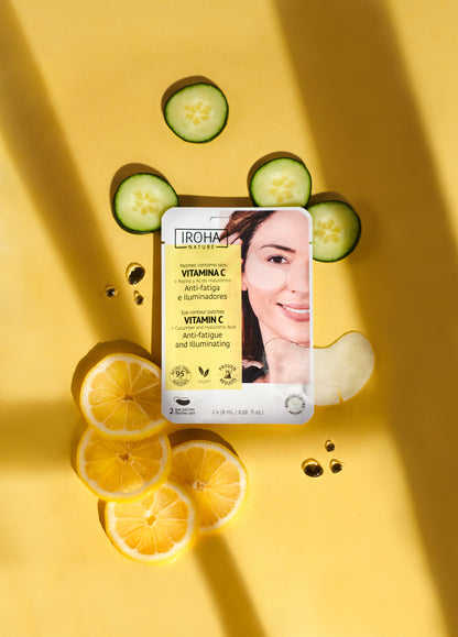 Pack 10 Parches Ojos Antifatiga Vitamina C