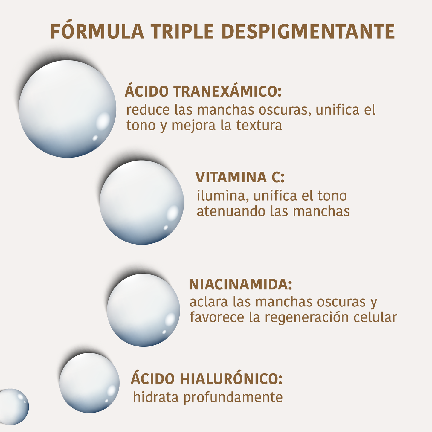 Mascarilla Antimanchas Ácido Tranexámico