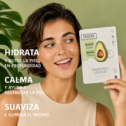 Mascarilla Hidratante con Aguacate
