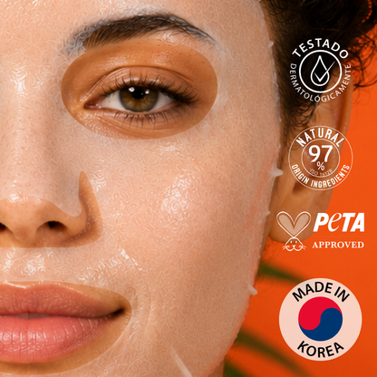 Peeling AHA Face Sheet Mask with Papaya