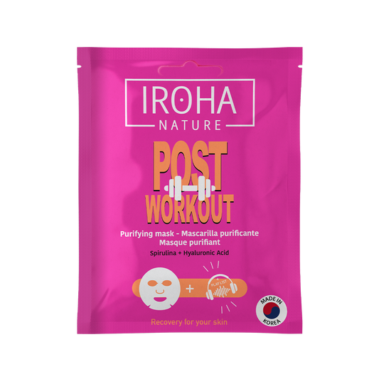 Mascarilla POST WORKOUT Purificante con Espirulina
