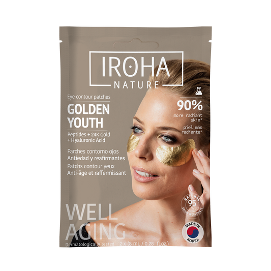 Anti-Aging Eye Patches with Gold & Peptides