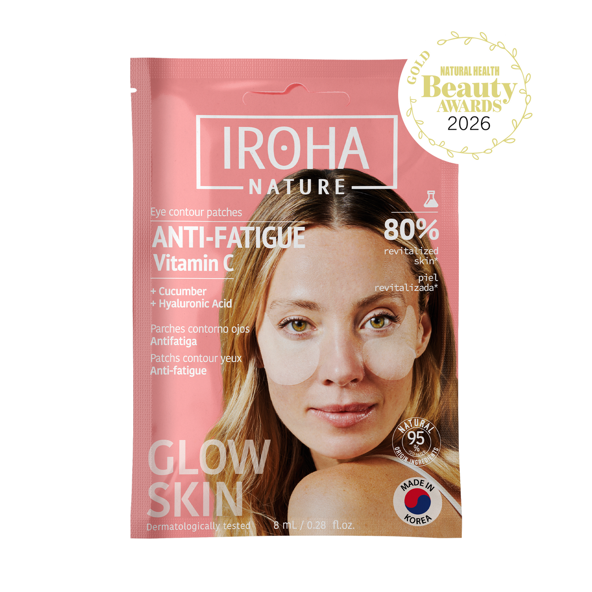 Parches Ojos Antifatiga Vitamina C