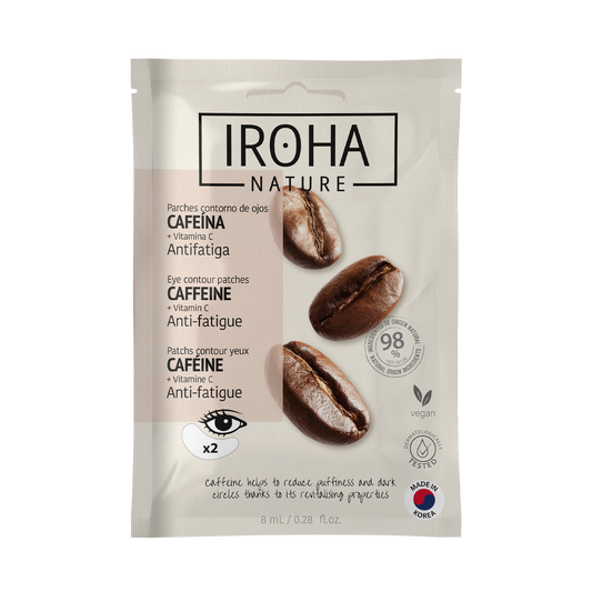 Parches Ojos Cafeína Antifatiga