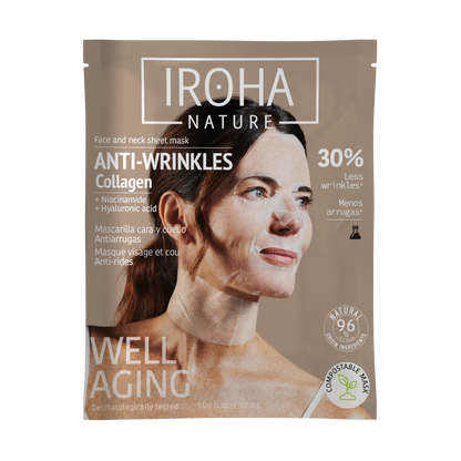 Anti-Wrinkles Face Sheet Mask with Collagen