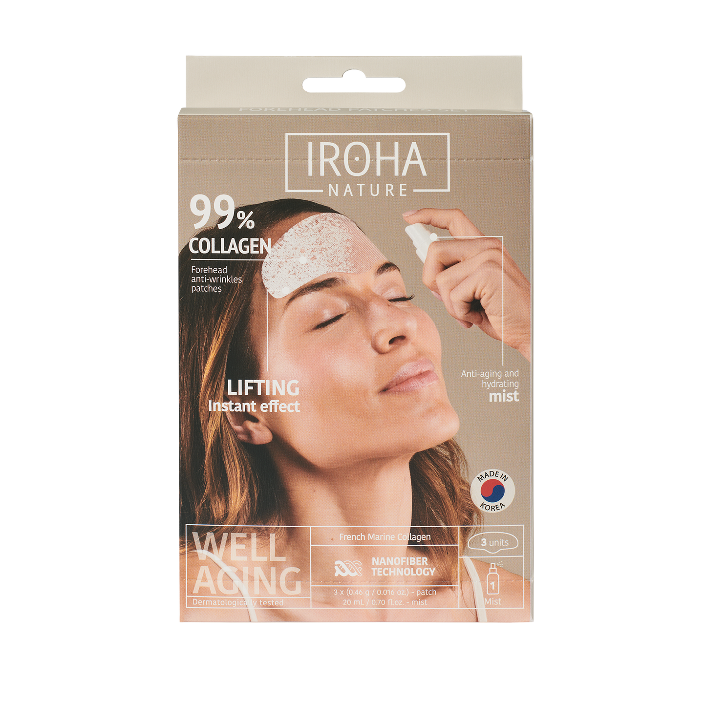 Parches 99% Colágeno Frente