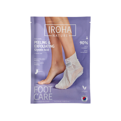 Calcetines Peeling y Exfoliantes Ácido Glicólico