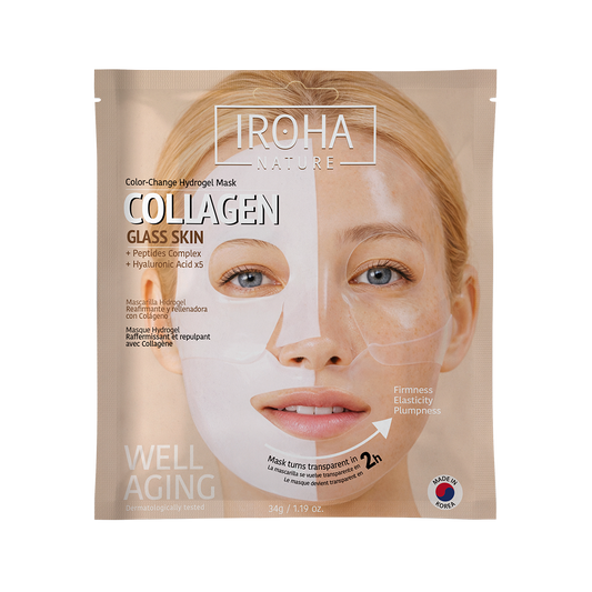 Mascarilla Reafirmante Hidrogel Glass Skin con Colágeno