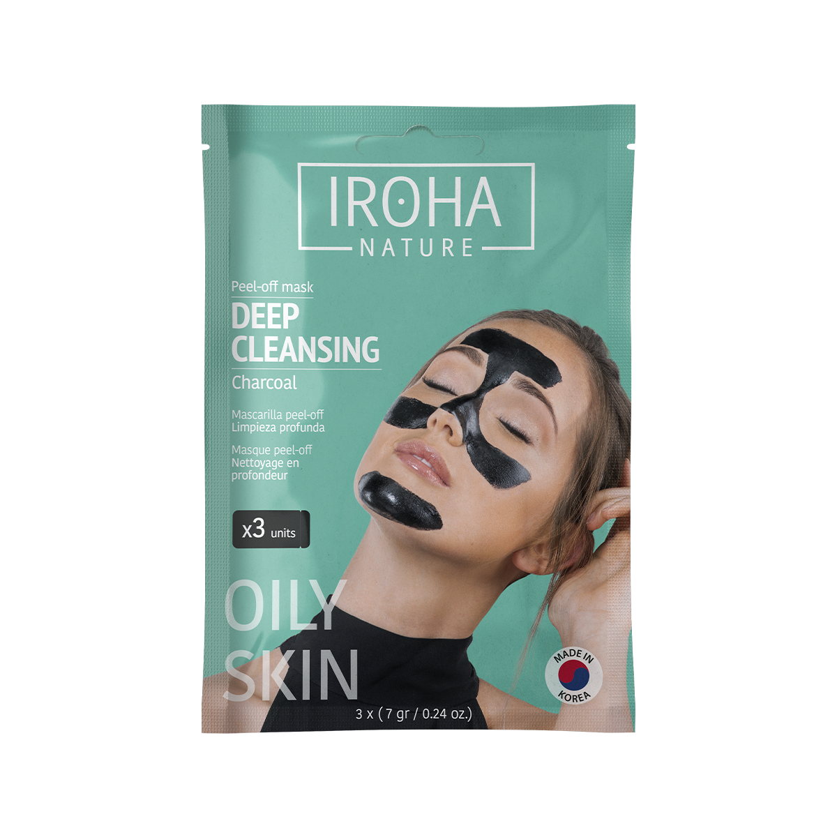 Mascarilla Peel Off Limpieza Profunda Carbón