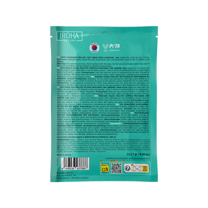 Mascarilla Peel Off Limpieza Profunda Carbón