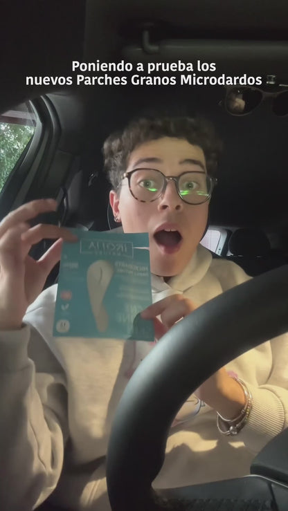 Parches Granos Microdardos con Ácido Salicílico